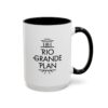Rio Grande Plan, Modern, Multiple Colors, Accent Coffee Mug (11, 15oz) - Image 14