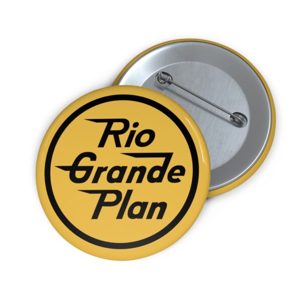 Rio Grande Plan, Classic Type, Yellow/Black, Pin Buttons