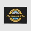 Rio Grande Plan, Iron-On Patches, Vintage Revival, Yellow
