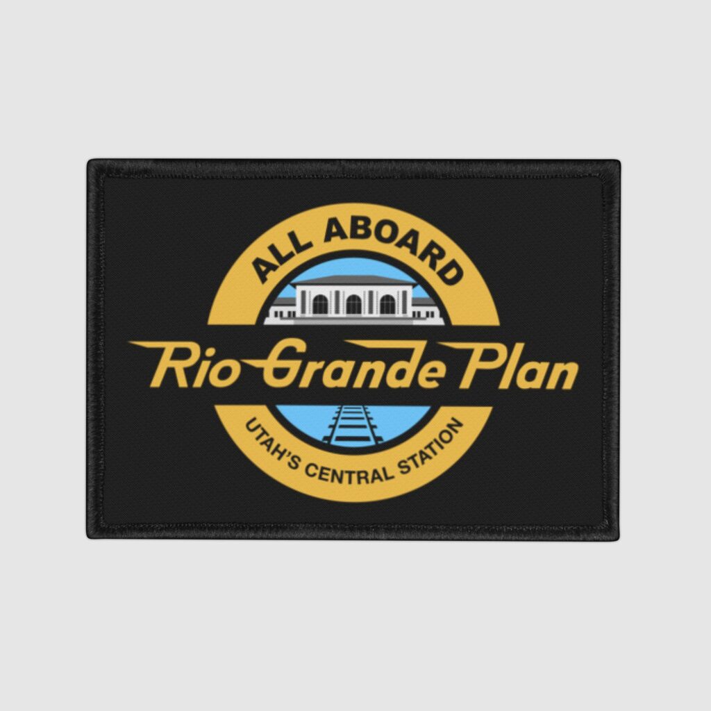 Rio Grande Plan, Iron-On Patches, Vintage Revival, Yellow