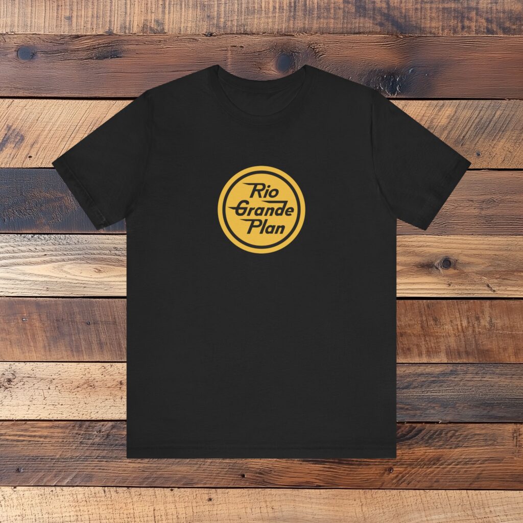 Rio Grande Plan, Unisex Jersey Short Sleeve Tee, Classic Type Button, Yellow
