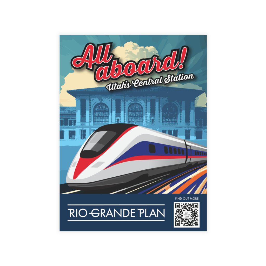 Rio Grande Plan, Postcard Bundles, Version 1, Vertical (envelopes not included)