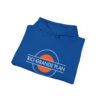 Rio Grande Plan, Modern Round Vintage, Orange, Unisex Heavy Blend™ Hooded Sweatshirt - Image 20