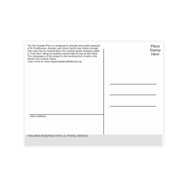 Rio Grande Plan, High Speed Concept Postcards - Image 2