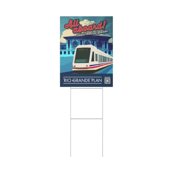 Rio Grande Plan, Yard/Lawn Sign, Vertical - Image 3