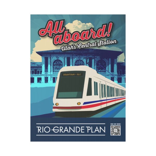 Rio Grande Plan, Yard/Lawn Sign, Vertical