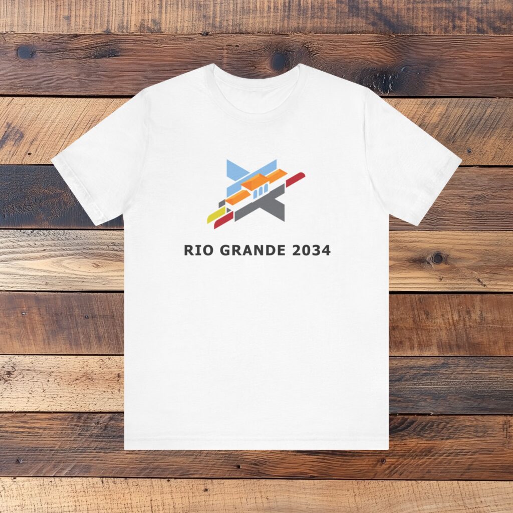 Rio Grande 2034, Unisex Jersey Short Sleeve Tee, Modern
